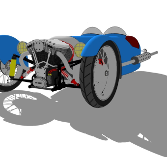 Morgan 摩根汽车精品模型